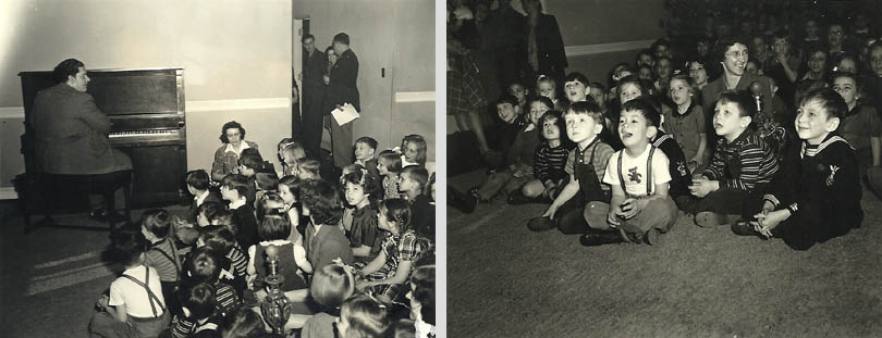 Two Ton at the orphanage